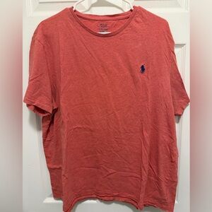 Polo by Ralph Lauren Men's Coral/Red Tee